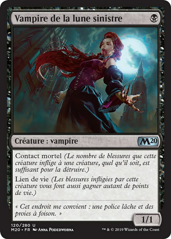 image Vampire de la lune sinistre