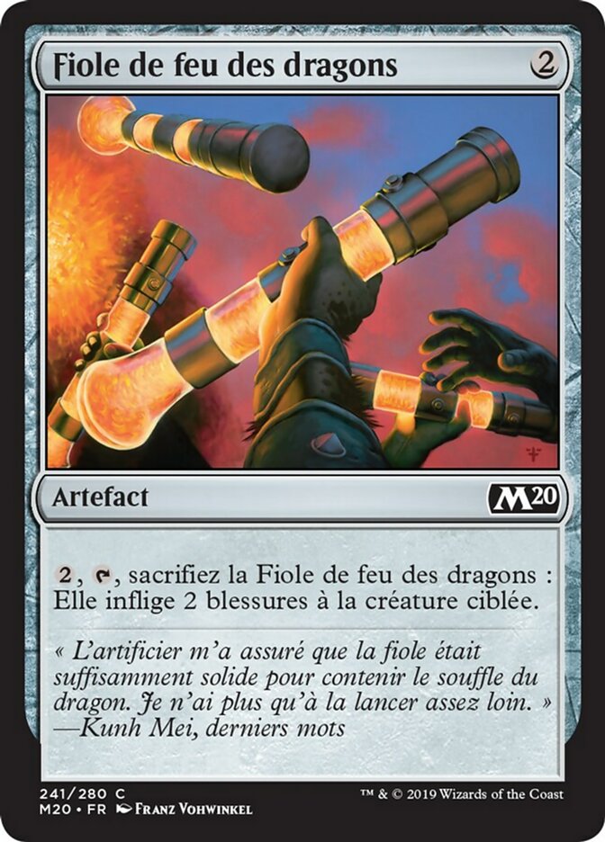 image Fiole de feu des dragons