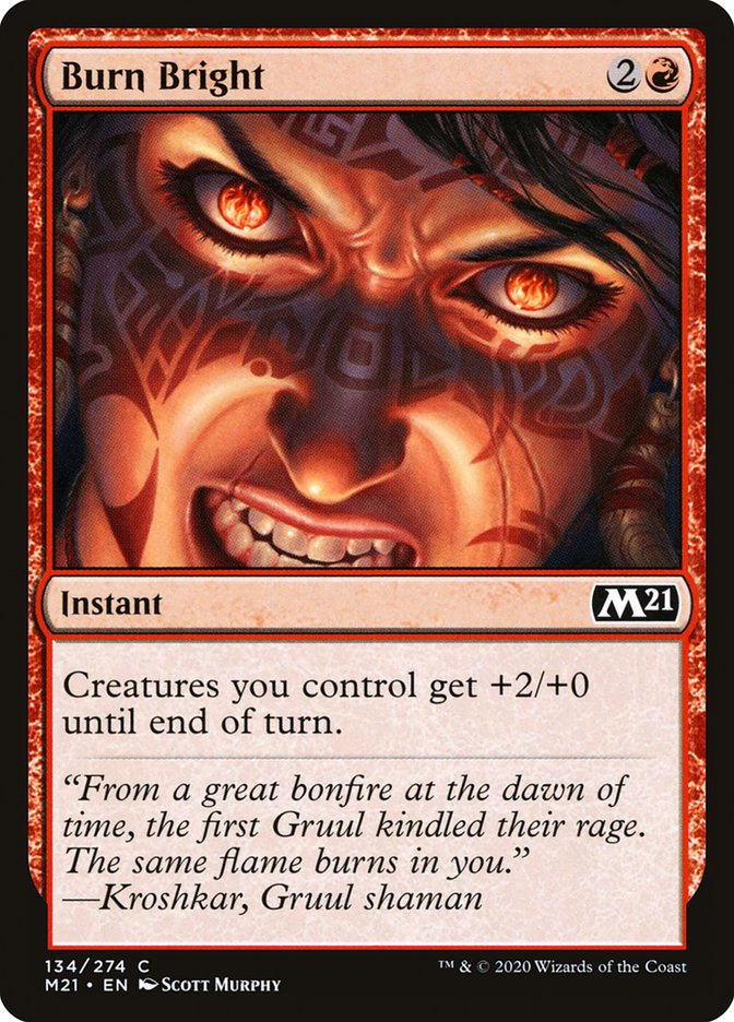 image Burn Bright