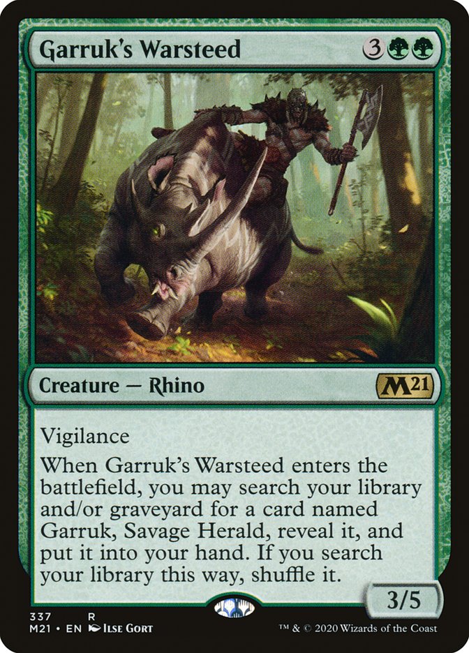image Garruk's Warsteed
