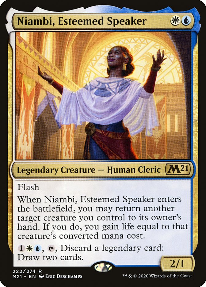 image Niambi, Esteemed Speaker