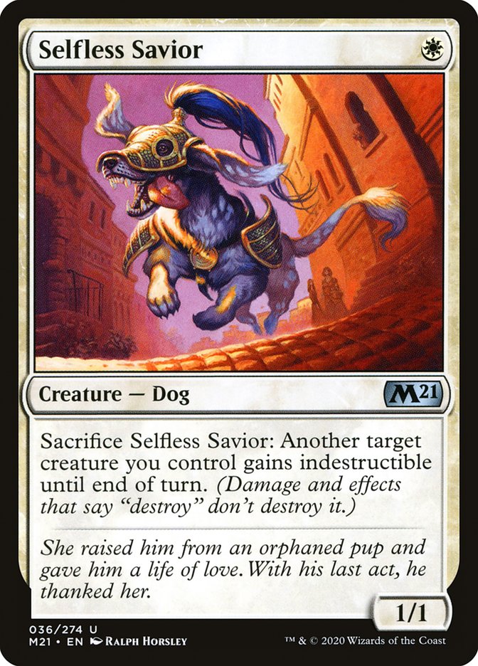 image Selfless Savior