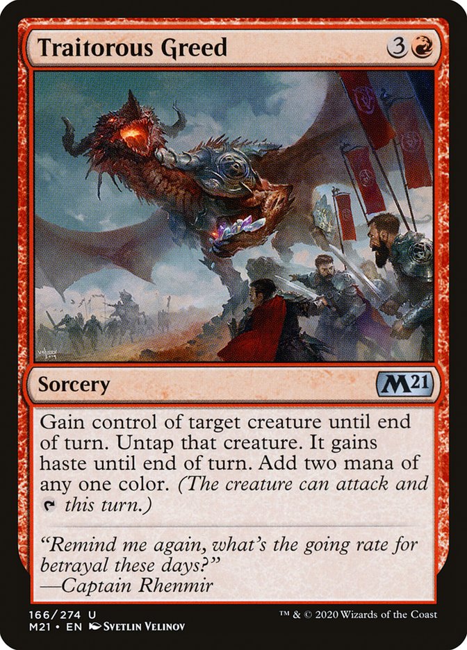 image Traitorous Greed