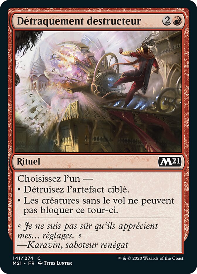 image Détraquement destructeur