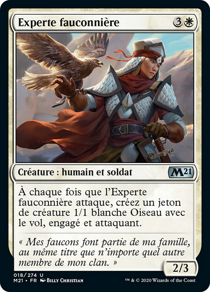 image Experte fauconnière