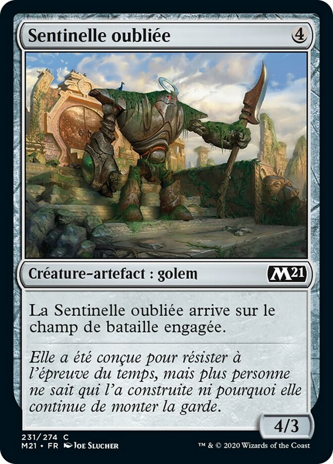 image Sentinelle oubliée