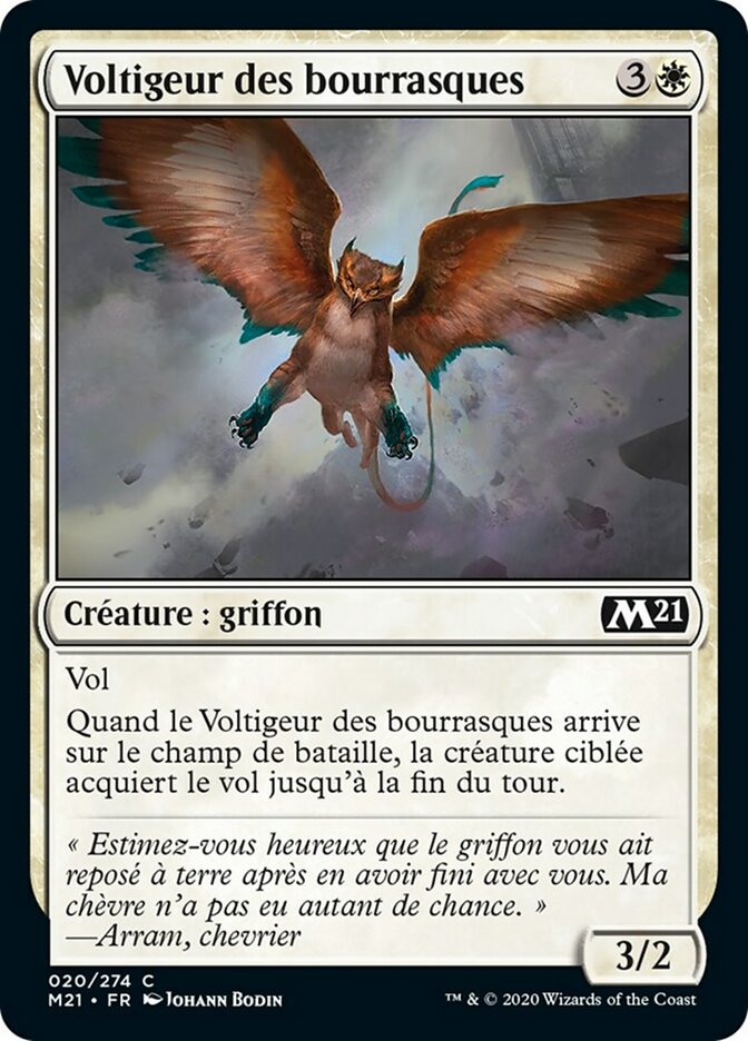 image Voltigeur des bourrasques