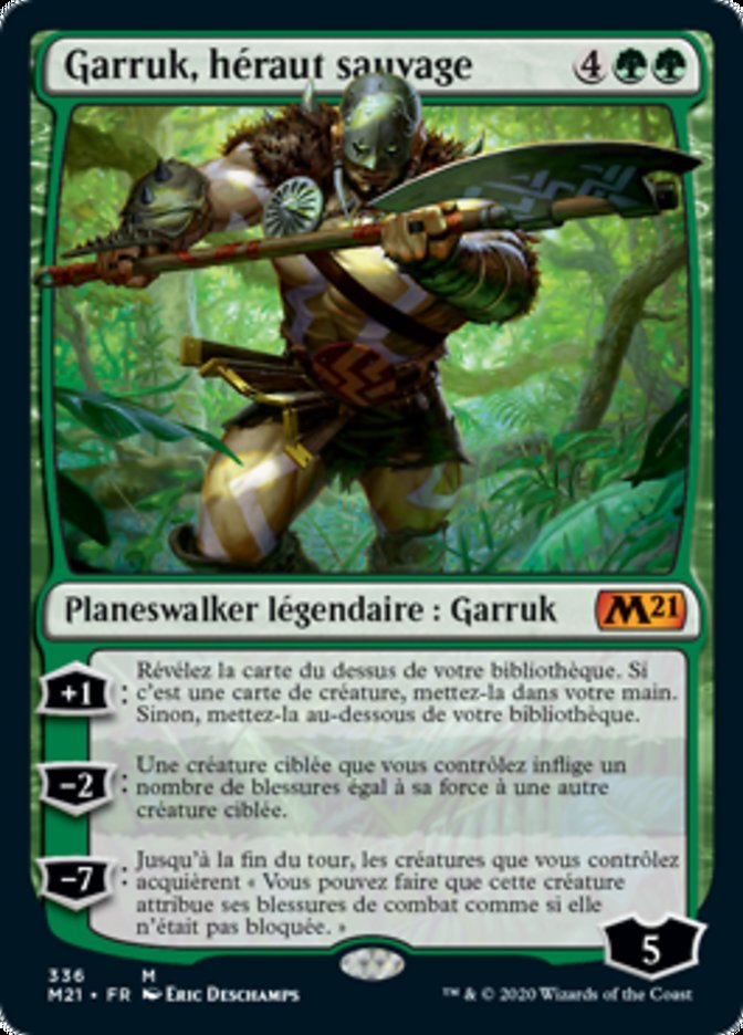 image Garruk, héraut sauvage