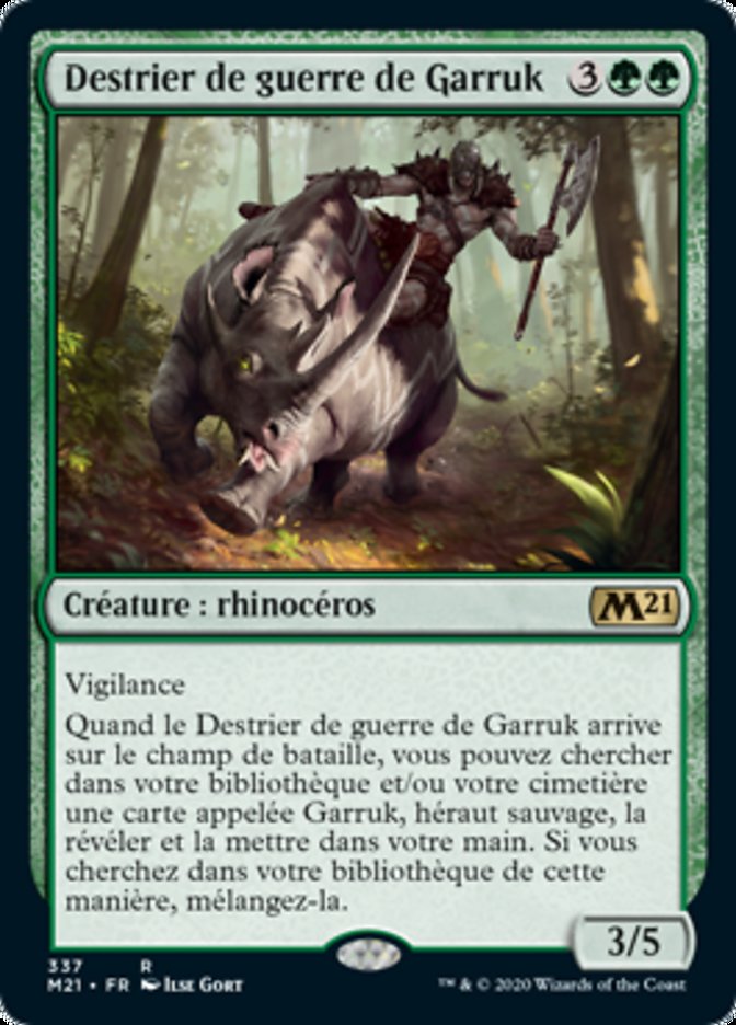 image Destrier de guerre de Garruk