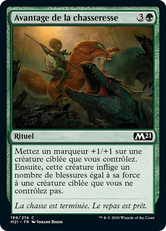 image Avantage de la chasseresse