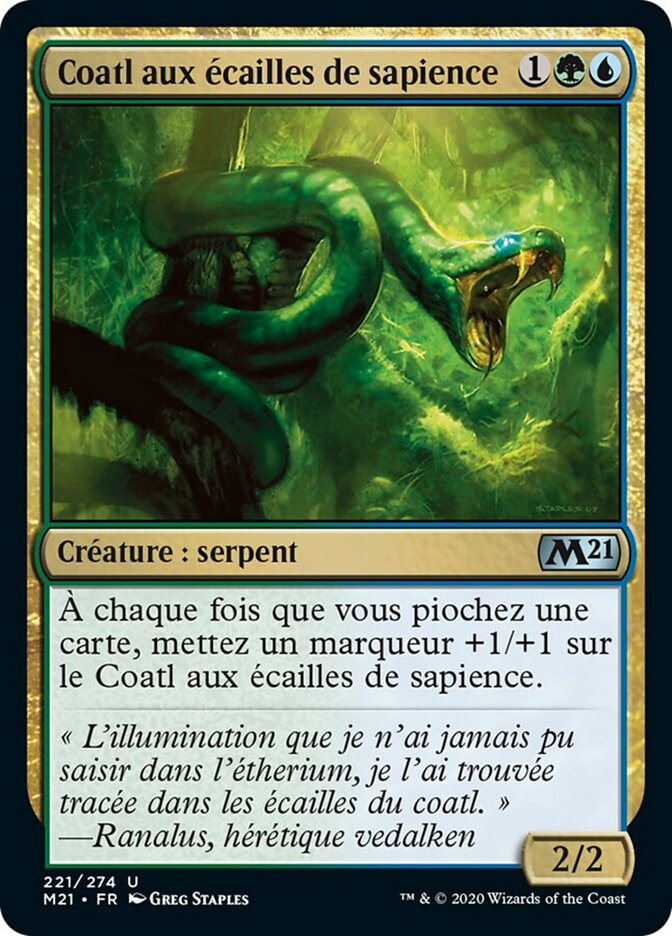 image Coatl aux écailles de sapience