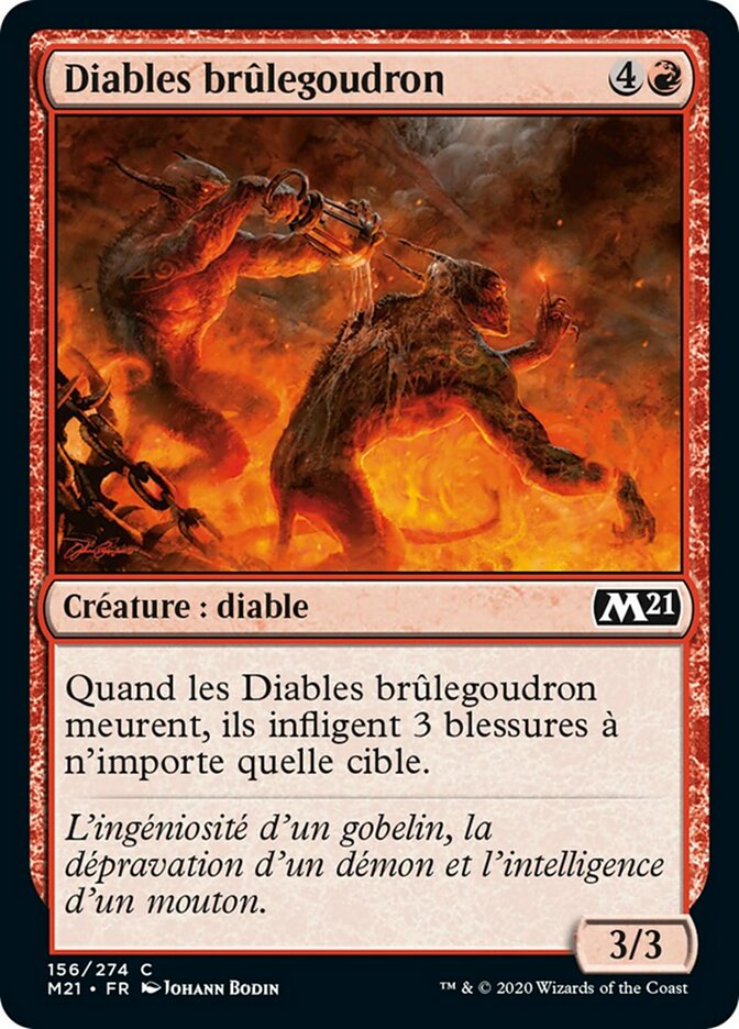 image Diables brûlegoudron