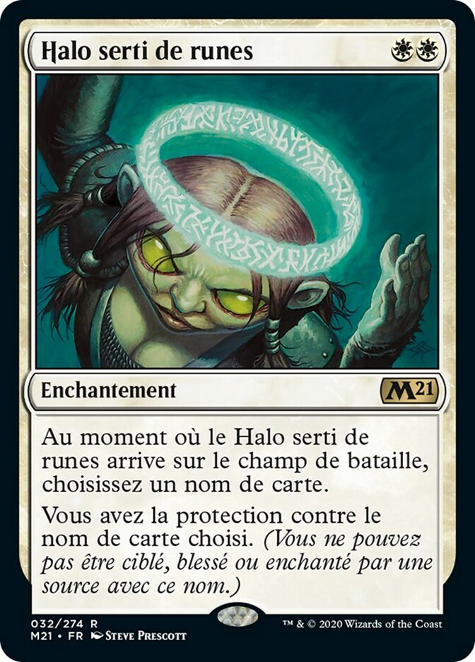 image Halo serti de runes