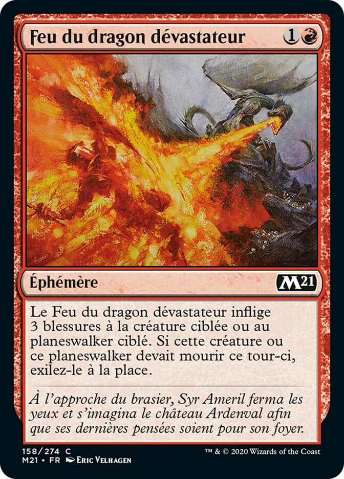 image Feu du dragon dévastateur