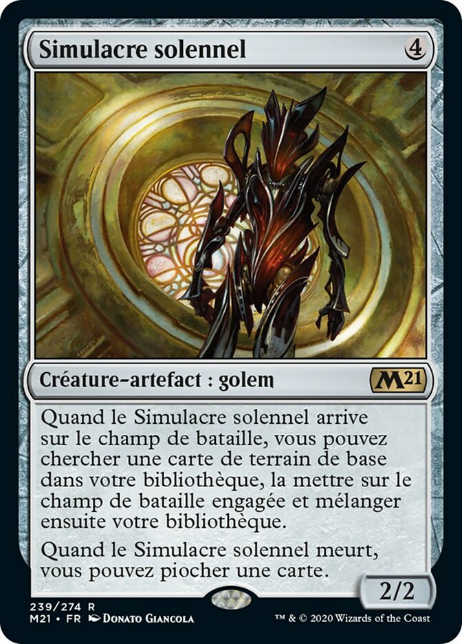 image Simulacre solennel