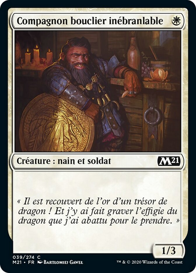 image Compagnon bouclier inébranlable