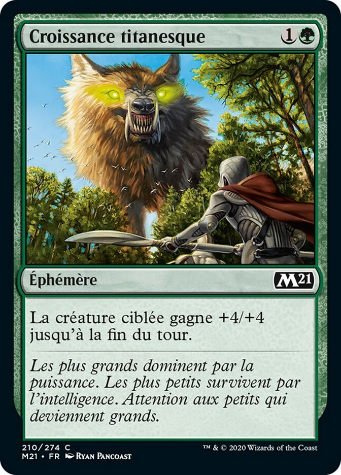 image Croissance titanesque