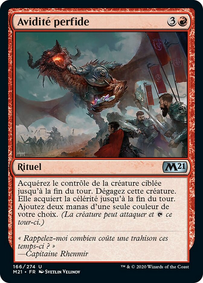 image Avidité perfide