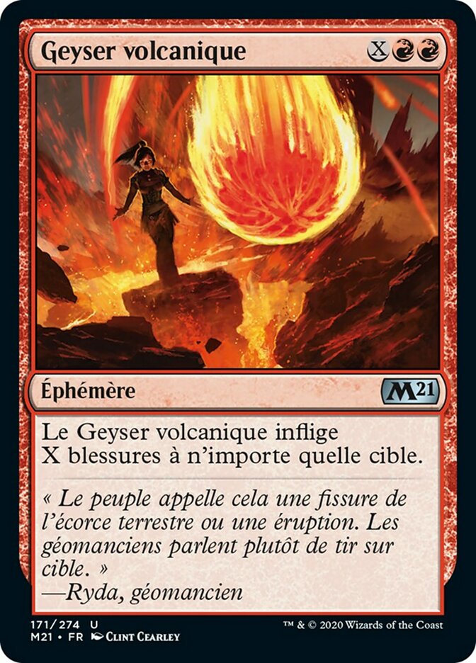 image Geyser volcanique