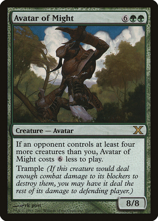 image Avatar of Might