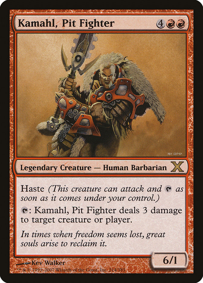 image Kamahl, Pit Fighter
