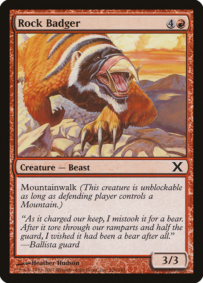 image Rock Badger