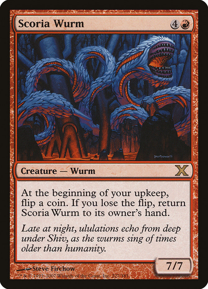 image Scoria Wurm