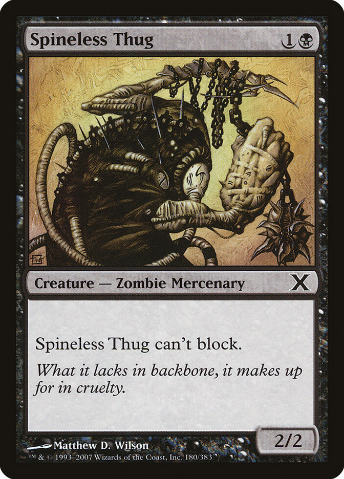 image Spineless Thug