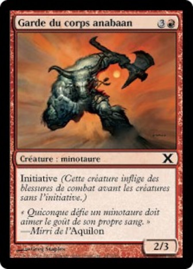 image Garde du corps anabaan
