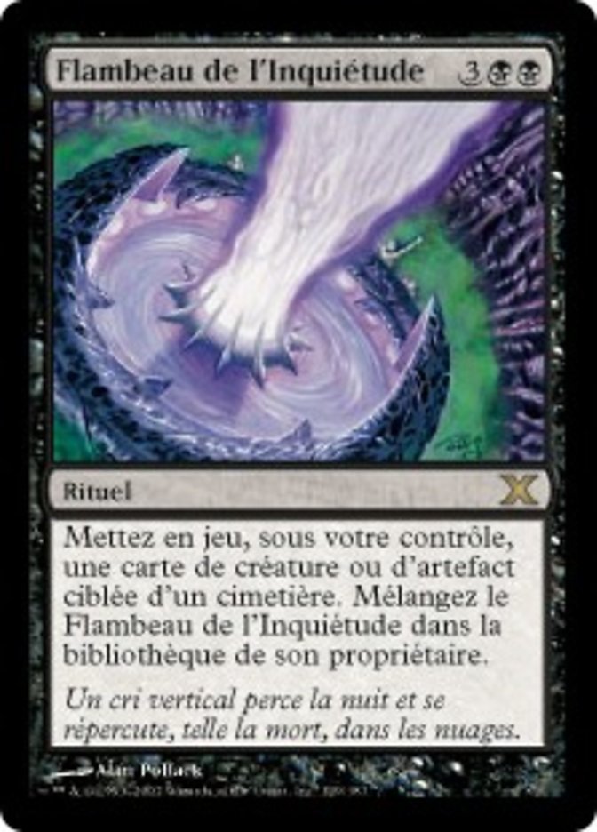 image Flambeau de l'Inquiétude