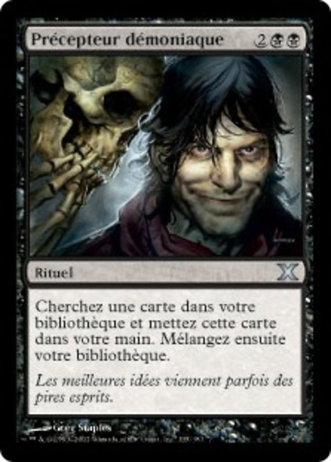 image Précepteur démoniaque