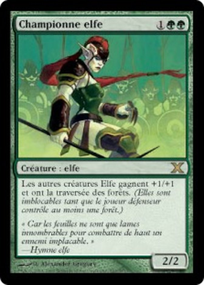 image Championne elfe