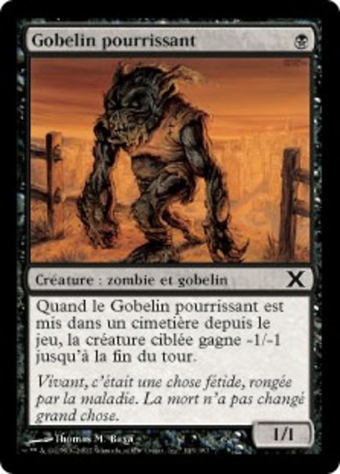 image Gobelin pourrissant