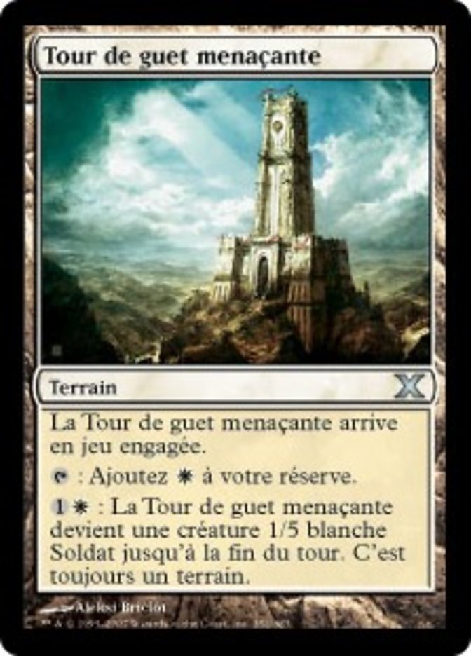 image Tour de guet menaçante