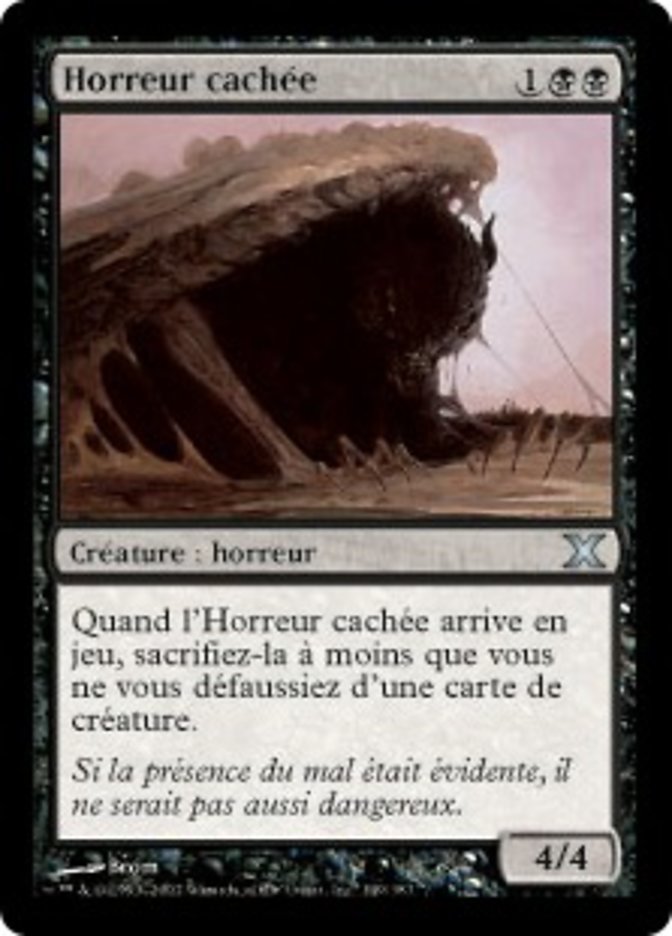 image Horreur cachée