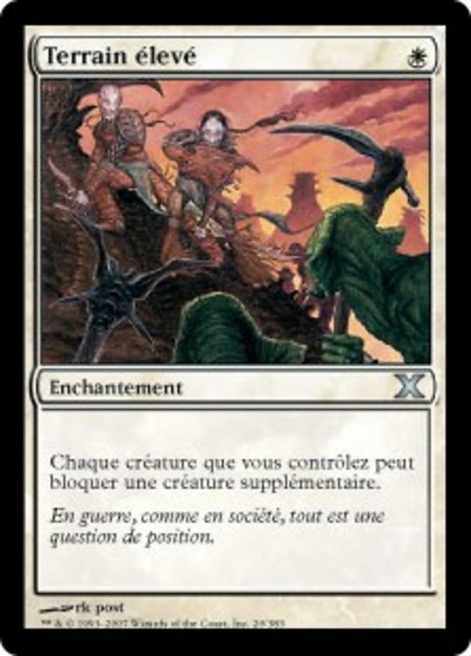image Terrain élevé