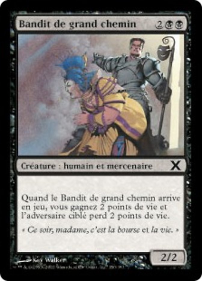 image Bandit de grand chemin