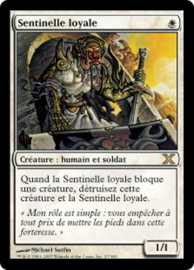 image Sentinelle loyale