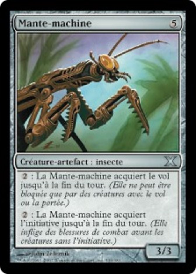 image Mante-machine