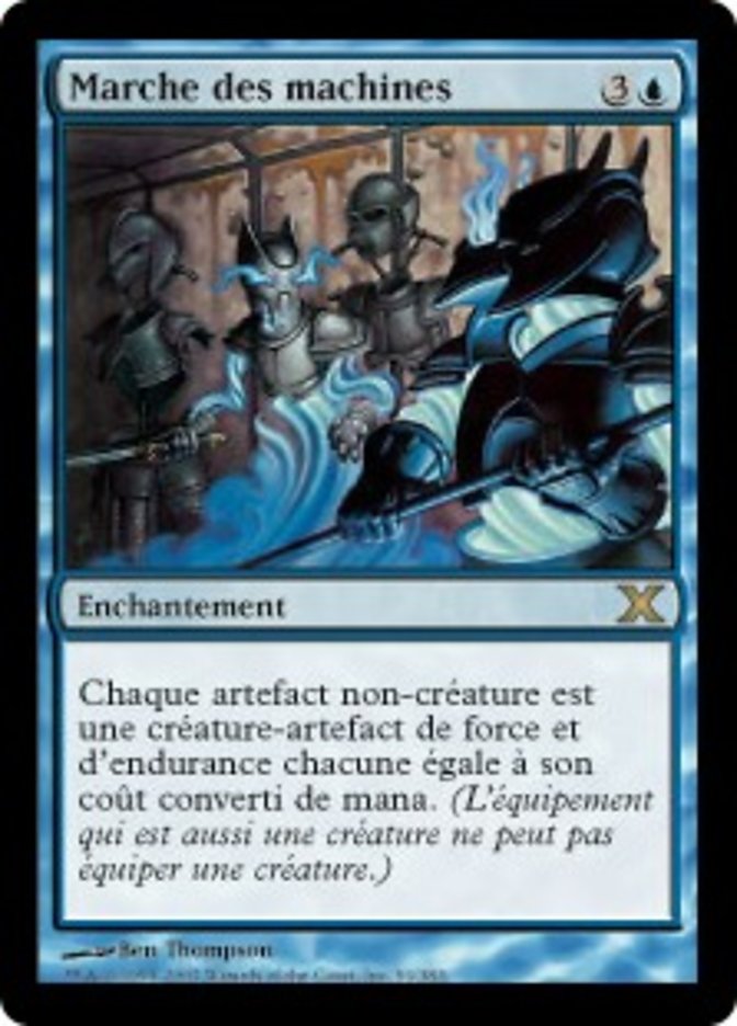 image Marche des machines