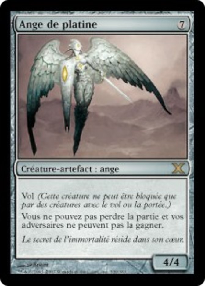 image Ange de platine