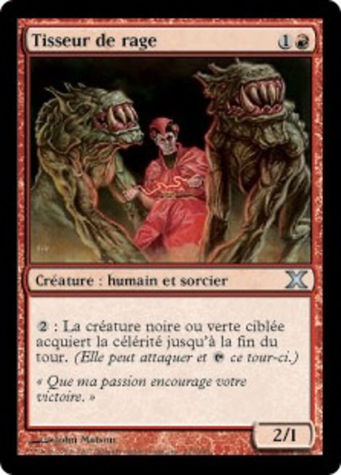 image Tisseur de rage