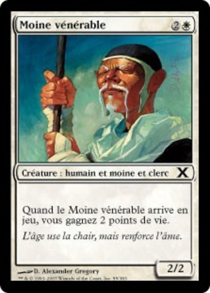 image Moine vénérable