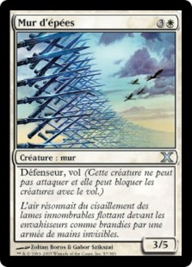 image Mur d'épées