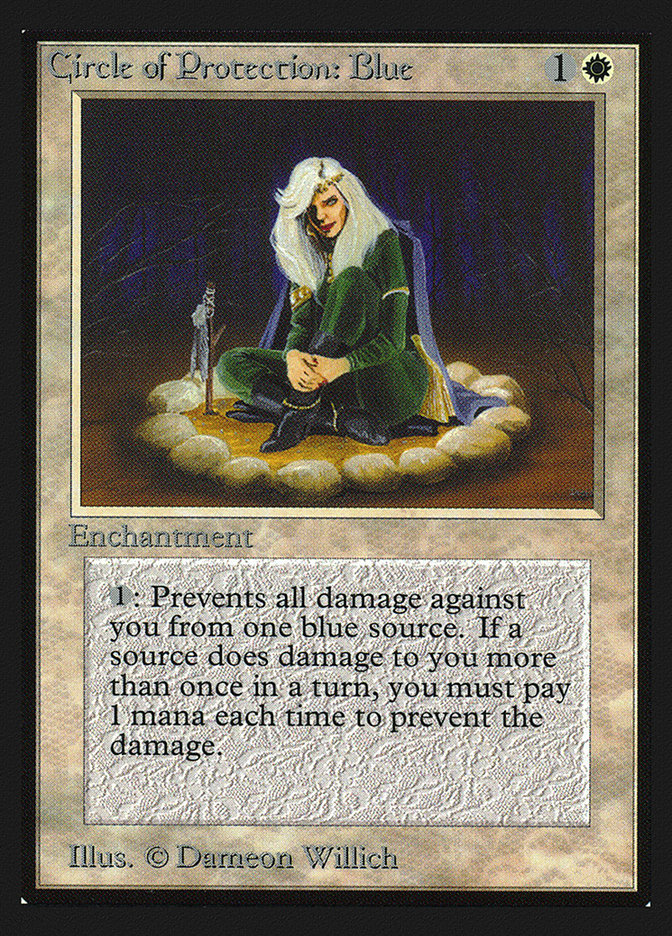 image Circle of Protection: Blue