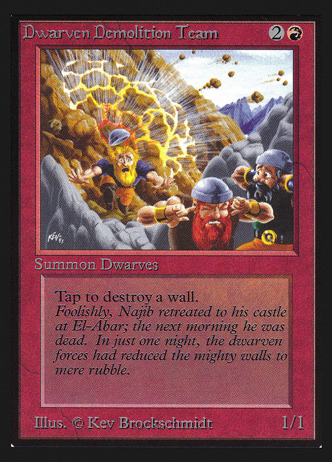 image Dwarven Demolition Team