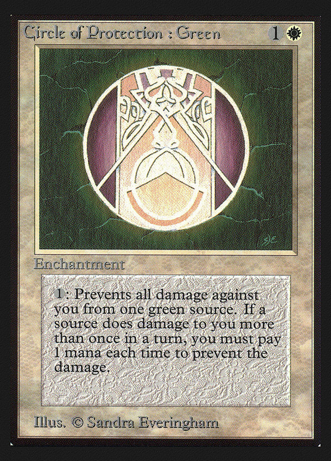 image Circle of Protection: Green