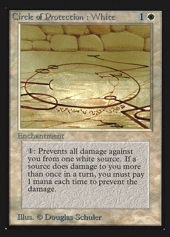 image Circle of Protection: White