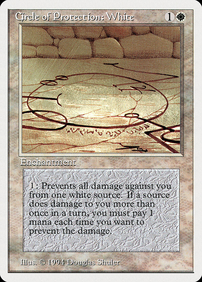 image Circle of Protection: White