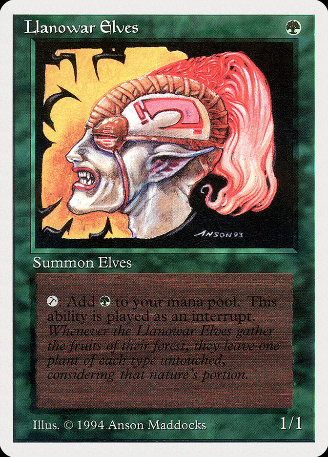 image Llanowar Elves